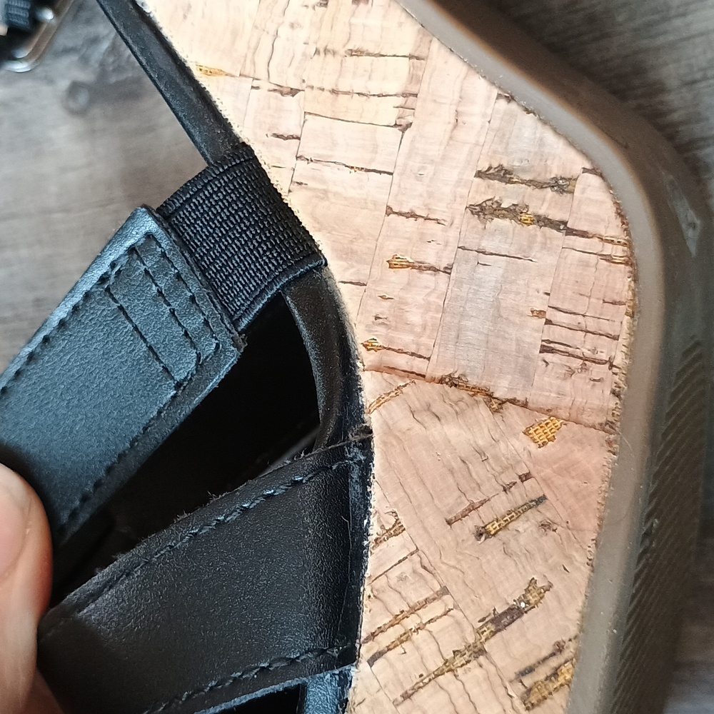 a.n.a wedge Block heeled sandals Size 8 - Picture 6 of 10